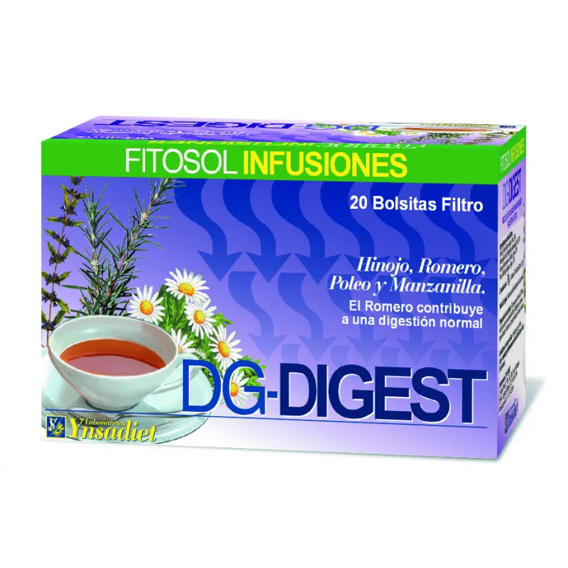 Infusión dg (digestiva) 20 filtros, Fitosol