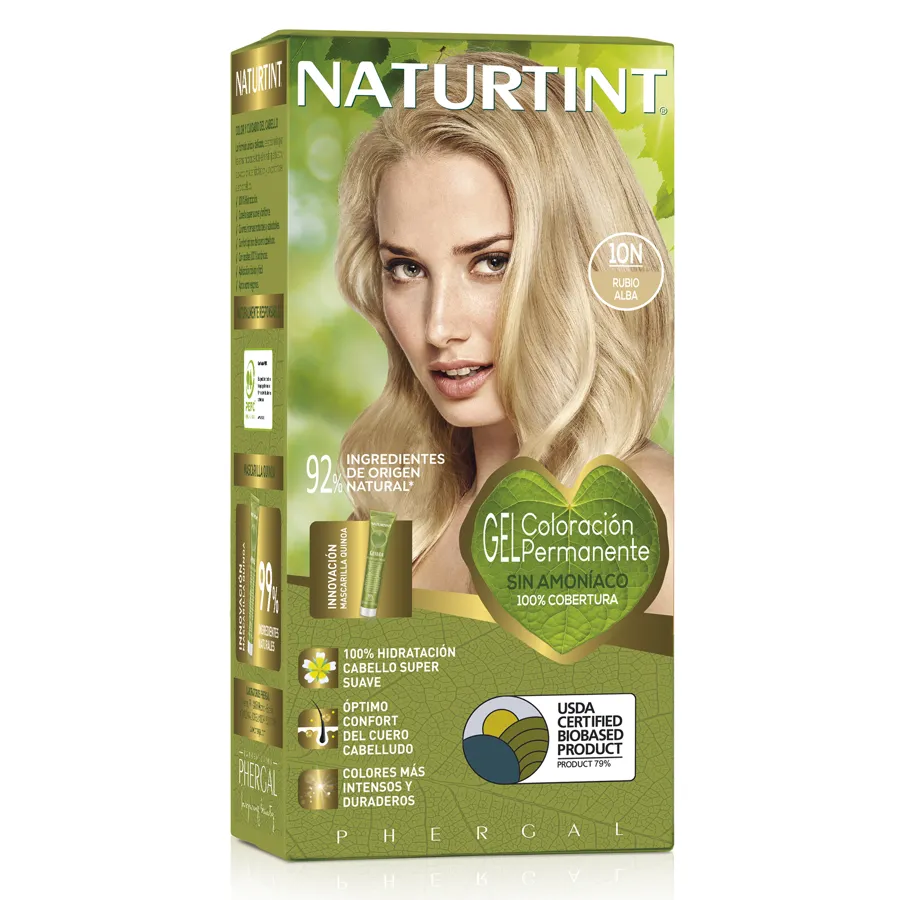 Biobased 10N rubio alba, Naturtint