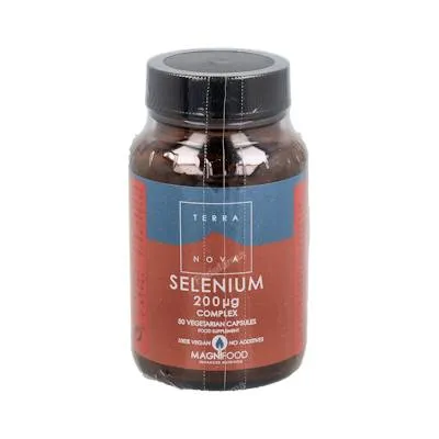 Selenium 200µg complex 50 cápsulas, Terranova