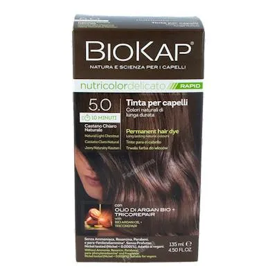 Rapid castaño claro natural 5.0 tubo 140 ml, Biokap