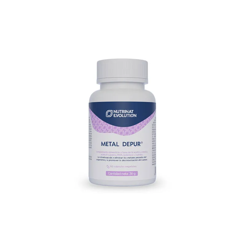 Metal depur evolution 60 cápsulas, Nutrinat