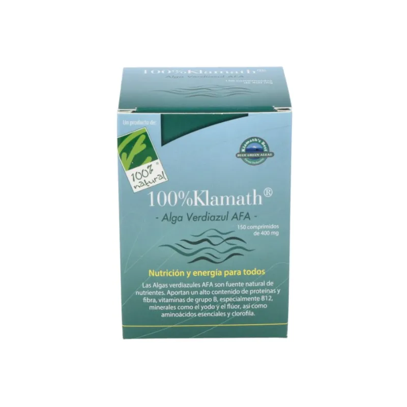 100% klamat alga verdiazul afa 100%natural 180 comprimidos, 100% Natural