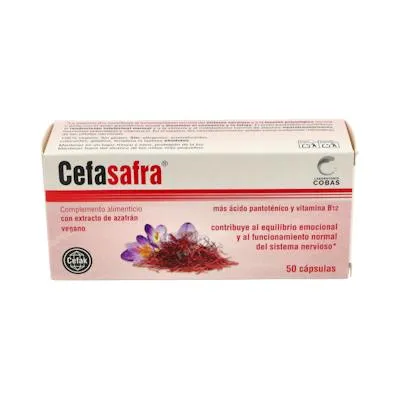 Cefasafra 50 cápsulas, Cefak