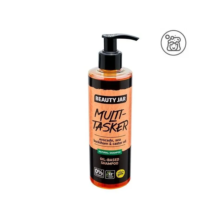 Champô-óleo cabelos baços - Abacate e espinheiro-amarelo, Beauty Jar