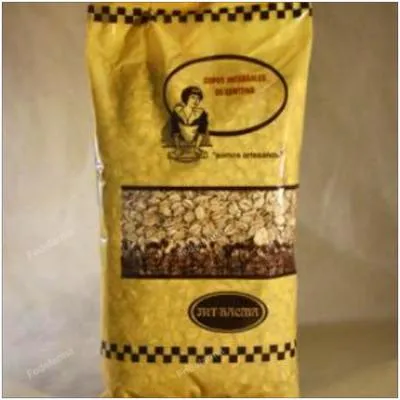 Copos de centeno integral 500 g, Intracma