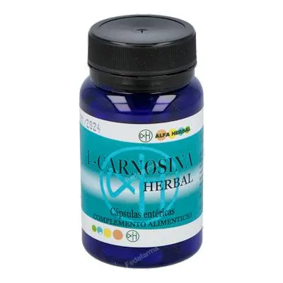 L-carnosina 60 cápsulas, Alfa Herbal