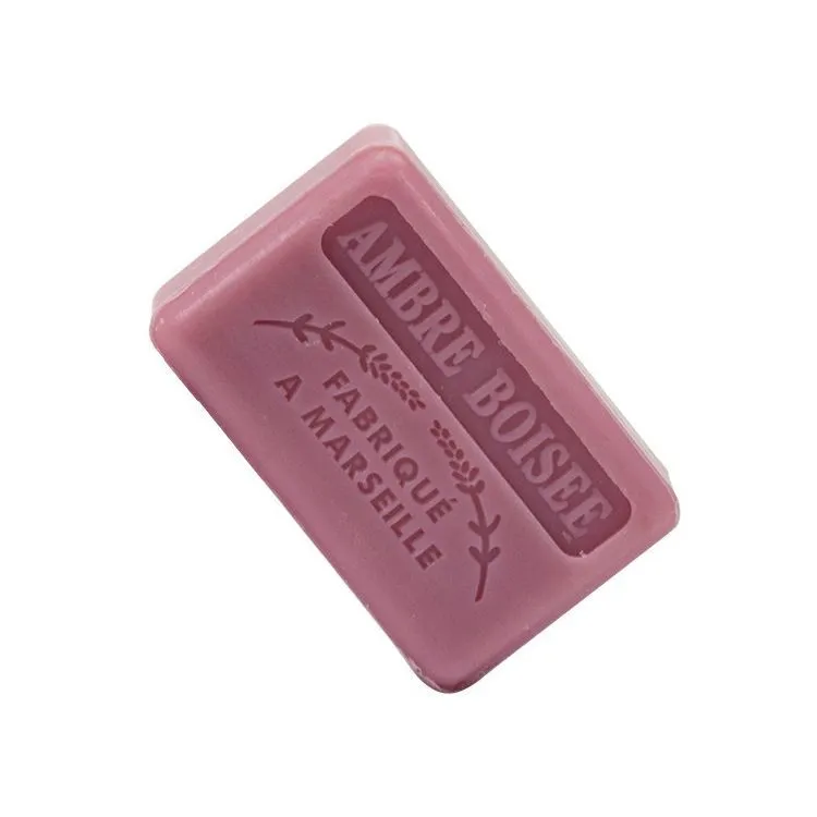 Savon de Marseille Ambre boisé 4 uds., La Savonnerie Marseillaise