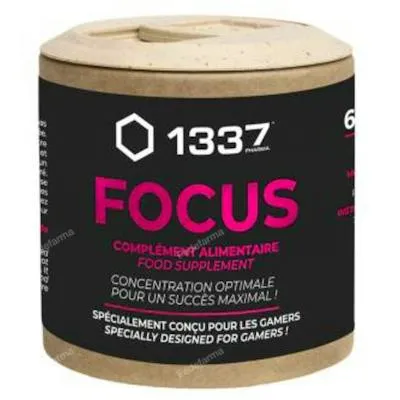 1337 focus 60 cápsulas, 1337 Pharma