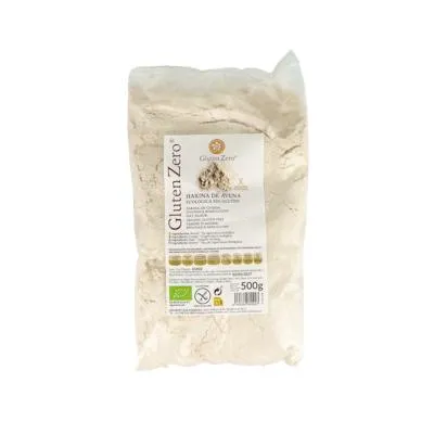 Harina de avena sin gluten BIO 500 g, Gluten Zero