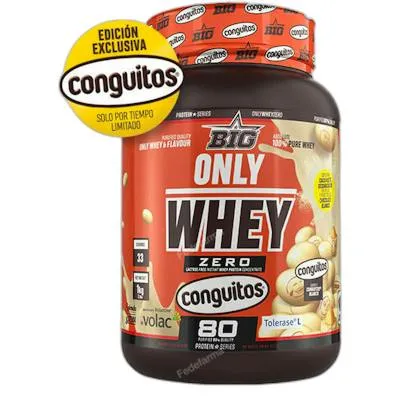Only whey concentrado proteína conguitos white 1 kg, Big