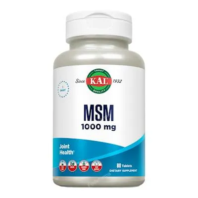 MSM 1000 mg 80 comprimidos, Kal