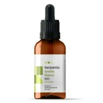 Aceite esencial de tomillo blanco alimentario BIO 30 ml, Terpenic