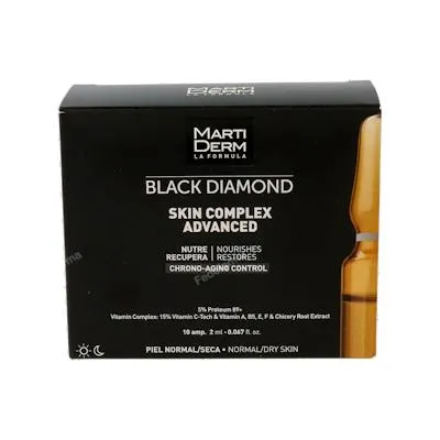 Black diamond skin complex+ 10 ampollas 2 ml, Martiderm