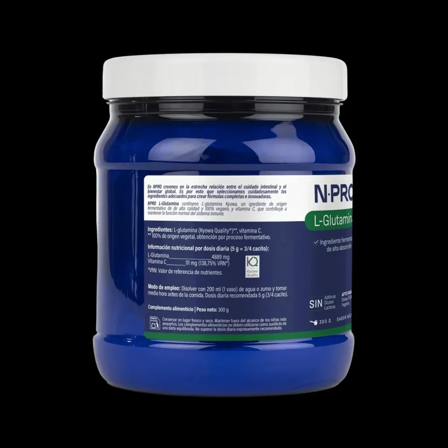 L-Glutamina 300 g, Npro · imagen 5