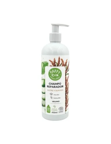 Champú reparador quinoa & aloe vera happybio BIO, Happy Bio
