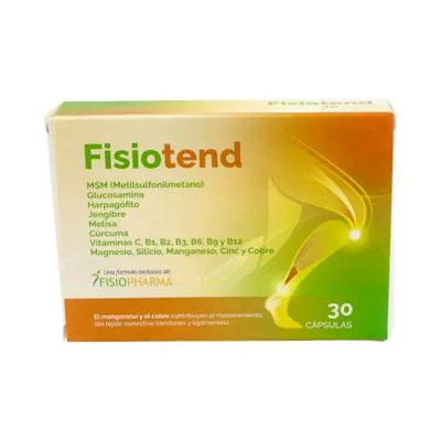 Fisiotend 30 cápsulas, Fisiopharma