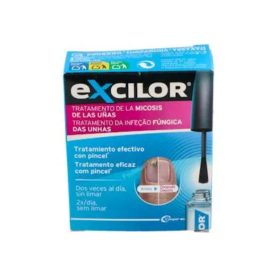 Vernis traitement mycose des ongles, Excilor