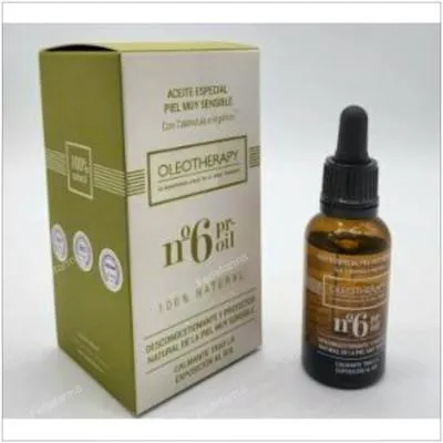 Olie reactieve huid Nr. 6 BIO 30 ml, Oleotherapy