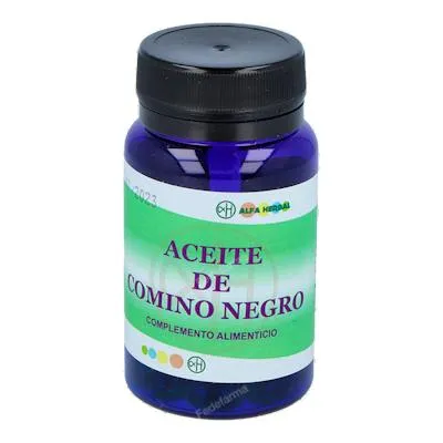 Aceite de comino negro 60 perlas, Alfa Herbal