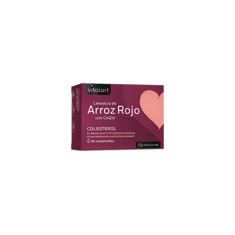 Levadura de arroz rojo con Q10 60 comprimidos, Vitalart