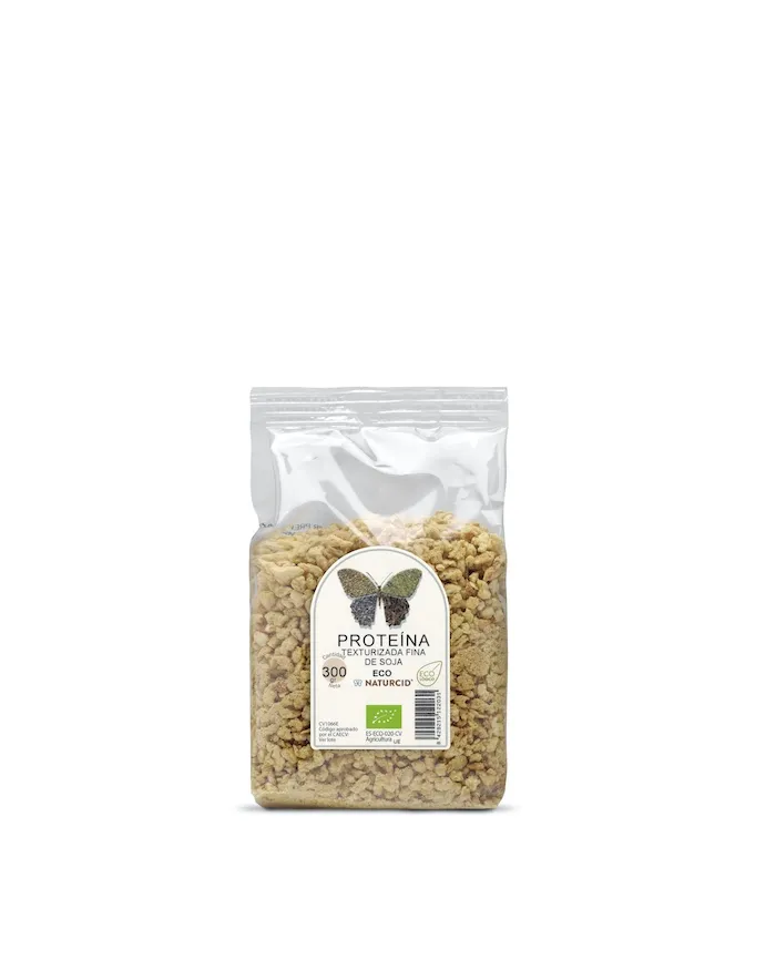 Proteína de soja texturizada fina BIO 300 g, Naturcid