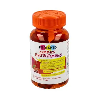 Pediakid gominolas multivitaminadas 60 gominolas, Ineldea