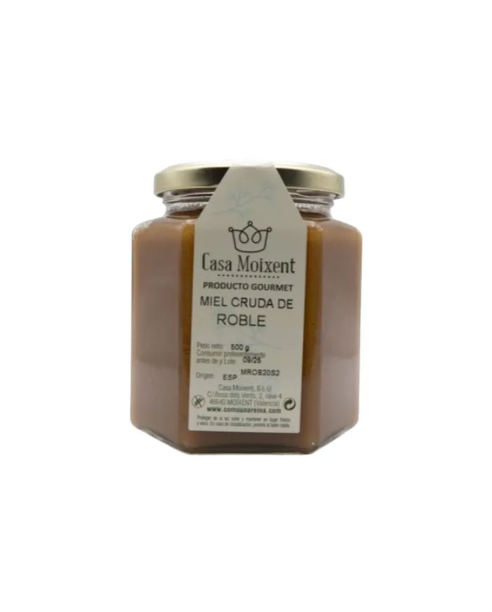Miel cruda roble 500 g, Casa Moixent