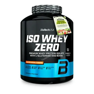 Iso whey zero caramelo salado 1816 g, Biotechusa