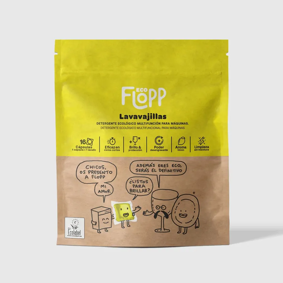 Dishwasher BIO 16 capsules, Flopp