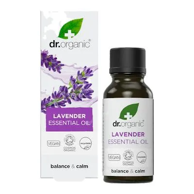 Aceite de lavanda 100% puro 10 ml, Dr. Organic
