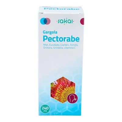 Gargola pectorabe jarabe 240 ml, Sakai