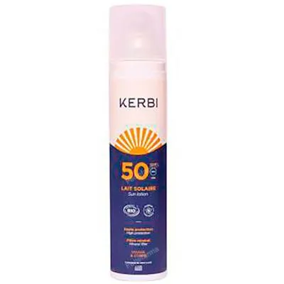 Leche solar SPF50 100 g, Kerbi