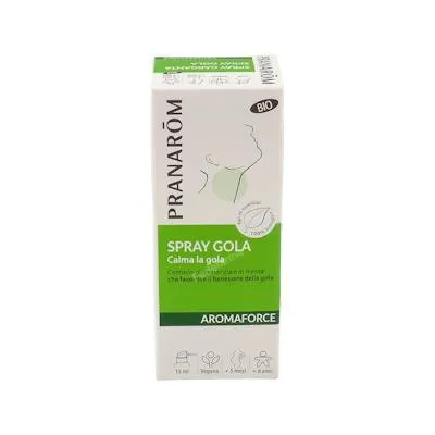 Pranarom P. acabado aromaforce garganta spray BIO 15 ml, Pranarom P.acabado