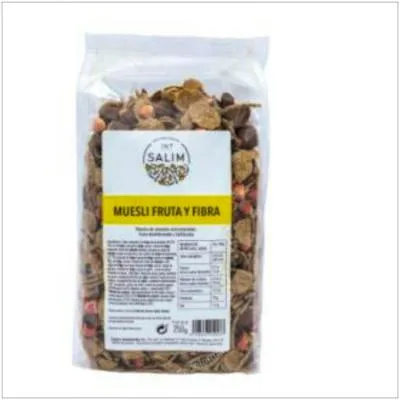 Fruit and fibre muesli 250 g, Int Salim