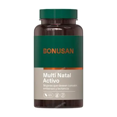 Multi natal activo 120 comprimidos, Bonusan
