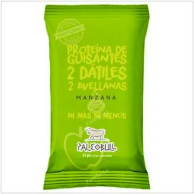 Barritas manzana vegana caja 15 uds., Paleobull