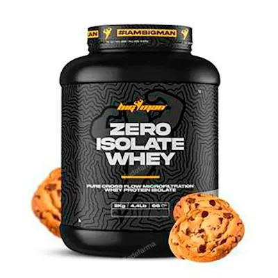Zero whey protein isolate (4,4 lbs) cookies 2 kg, Bigman