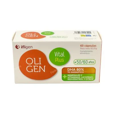 Oligen vital plus (oligen senior) 60 cápsulas, Ifigen