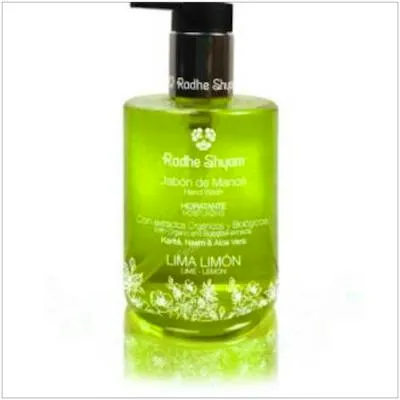 Savon pour les mains citron vert avec distributeur 300 ml, Radhe Shyam