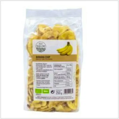 Banana chips deshidratada BIO 250 g, Eco Salim