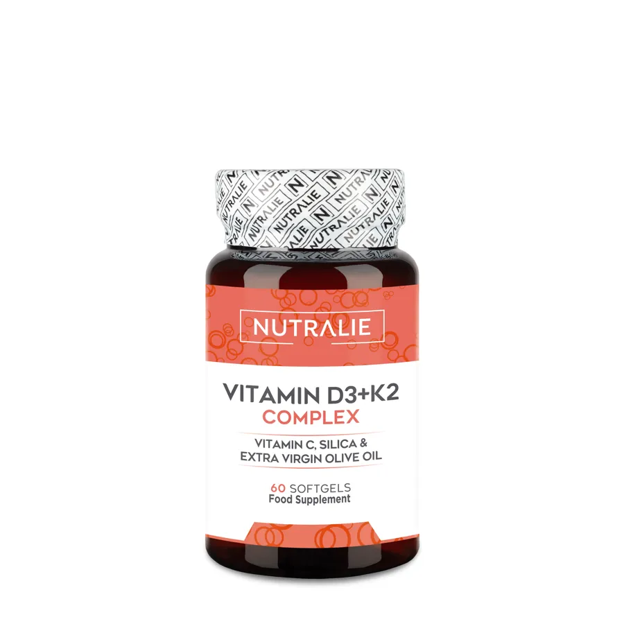 Vitamina D3+K2 Complex 60 cápsulas, Nutralie