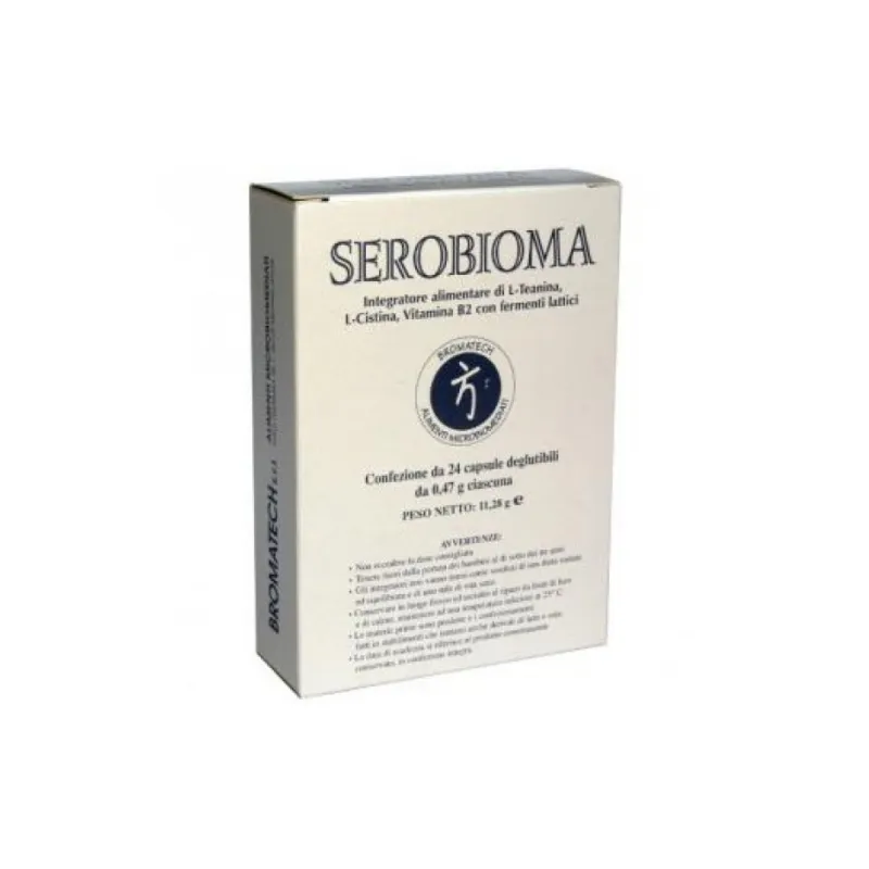 Serobioma 24 cápsulas, Bromatech
