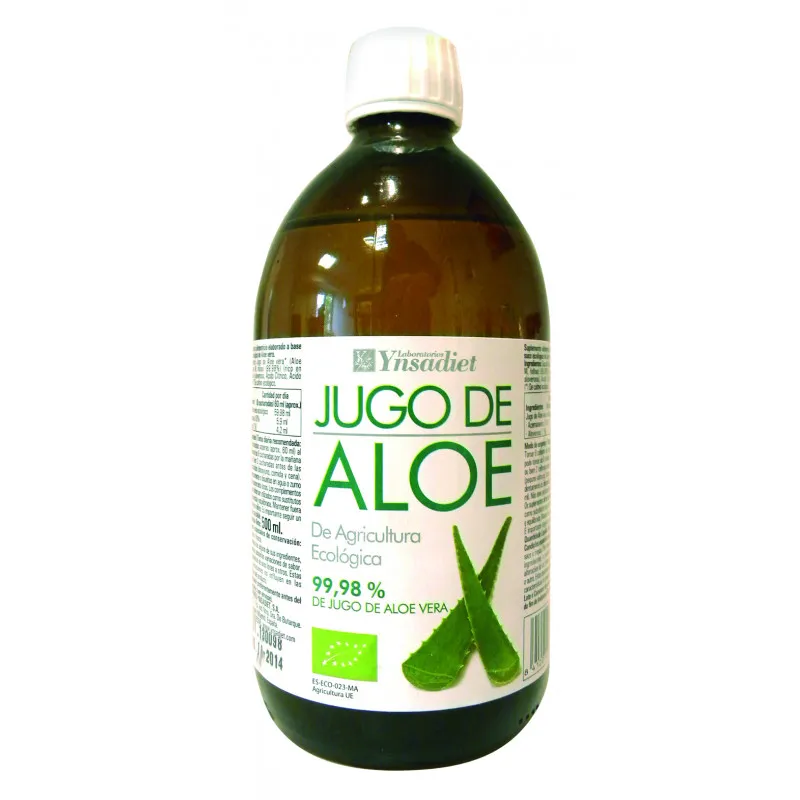 Jugo aloe vera BIO 500 ml, Ynsadiet