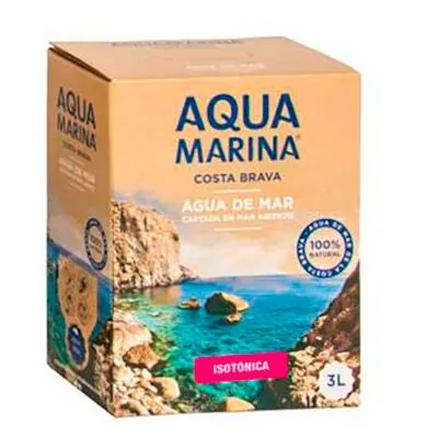 Zeewater bag in box isotonisch 3 l, Aquamarina Costa Brava