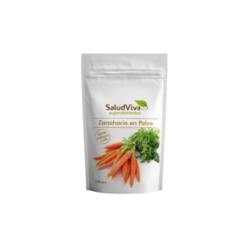 Zanahoria en polvo BIO 200 g, Salud Viva