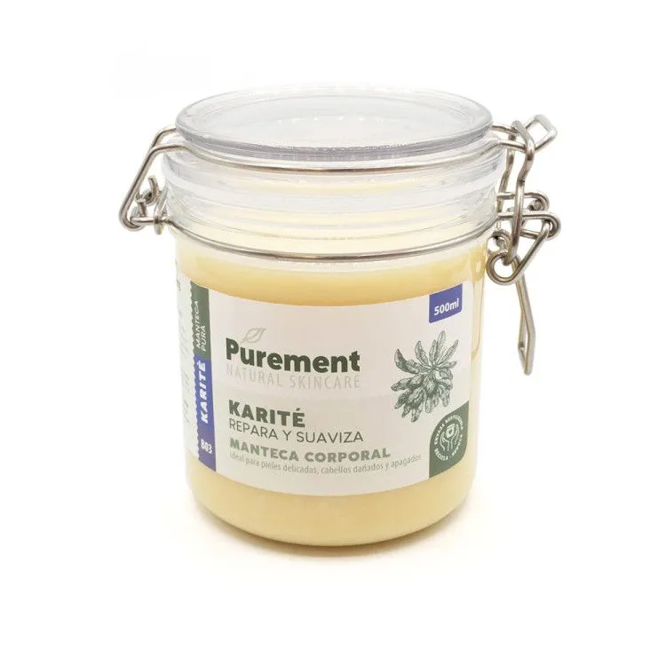 Natuurlijke biologische Sheaboter 500 ml, Purement