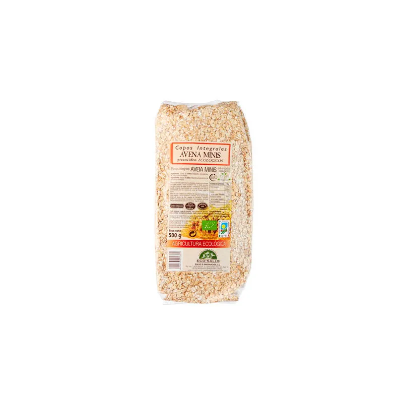 Copos avena minis integral -sa BIO, Eco-salim