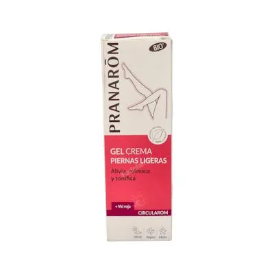 Pranarom P. acabado circularom gel creme pernas leves BIO 100 ml, Pranarom P.acabado