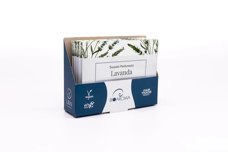 Dispensador saquito Lavanda 6 uds., Bioaroma
