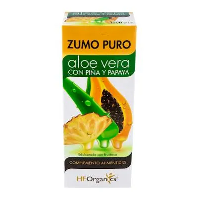 Reiner Aloe-Vera-Saft Ananas und Papaya 1 l, Hf Natural Care